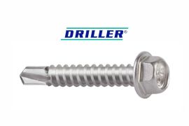 DRILLER® self drilling screws, AISI 410 stainless steel