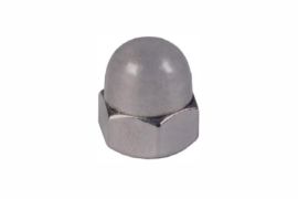 Cap nuts DIN1587, AISI 304 (A2) and AISI 316 (A4) stainless steel