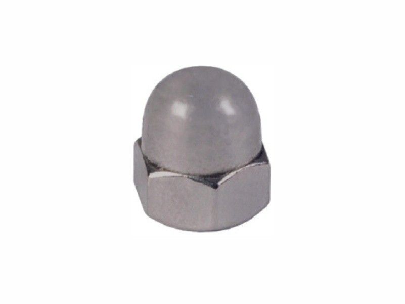 Cap nuts DIN1587, AISI 304 (A2) and AISI 316 (A4) stainless steel